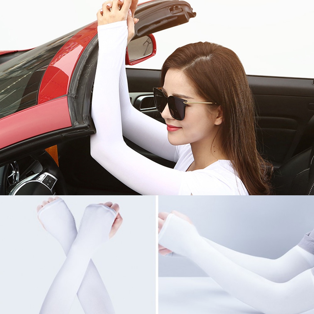 1 Pair Compression Sports Arm Sleeve Basketball Cycling Arm Warmer Summer Running Tennis UV Protection Volleyball Bands 1 Pair Compression Sports Arm Sleeve Basketball Cycling Arm Warmer Summer Running Tennis UV Protection Volleyball Bands