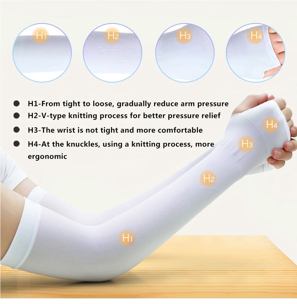 1 Nén Thể Thao Cánh Tay Nữ Tay Bóng Rổ Đi Xe Đạp Cánh Tay Ấm Hơn Mùa Hè Chạy Quần Vợt Chống Tia UV Ban Nhạc Bóng Chuyền - Ảnh 10 1 Nén Thể Thao Cánh Tay Nữ Tay Bóng Rổ Đi Xe Đạp Cánh Tay Ấm Hơn Mùa Hè Chạy Quần Vợt Chống Tia UV Ban Nhạc Bóng Chuyền - Ảnh 10