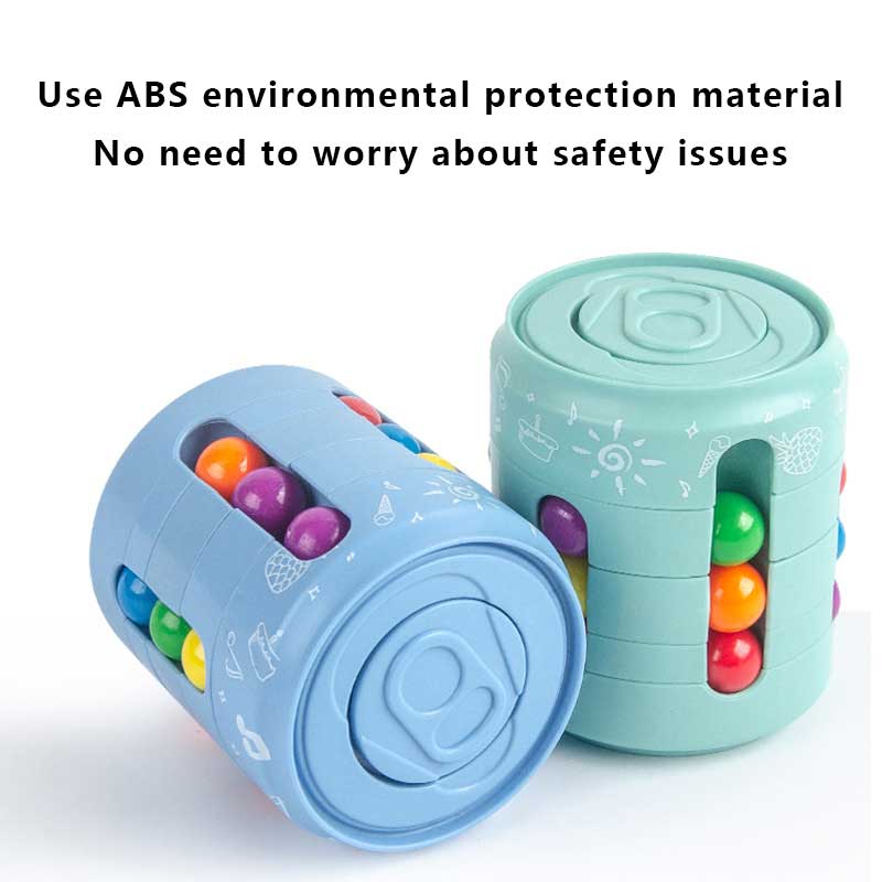 1Pcs Anti-stress Thinking Development Ball Magic Bean Burger Rubik's Cube Toy Souptoys Intellectual Development - imaget 4