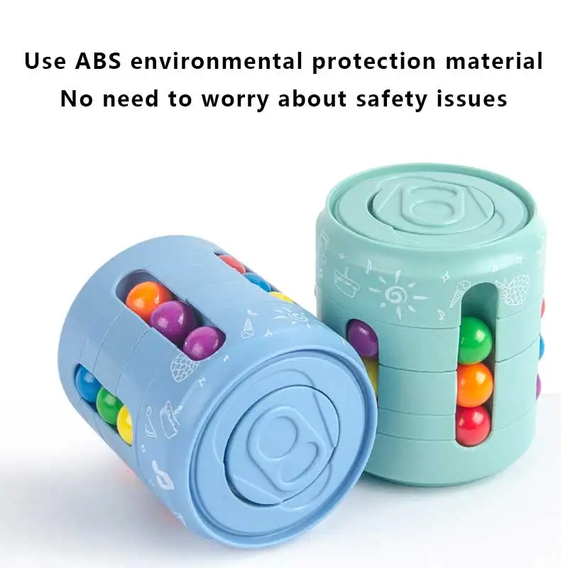 1Pcs Anti-stress Thinking Development Ball Magic Bean Burger Rubik's Cube Toy Souptoys Intellectual Development