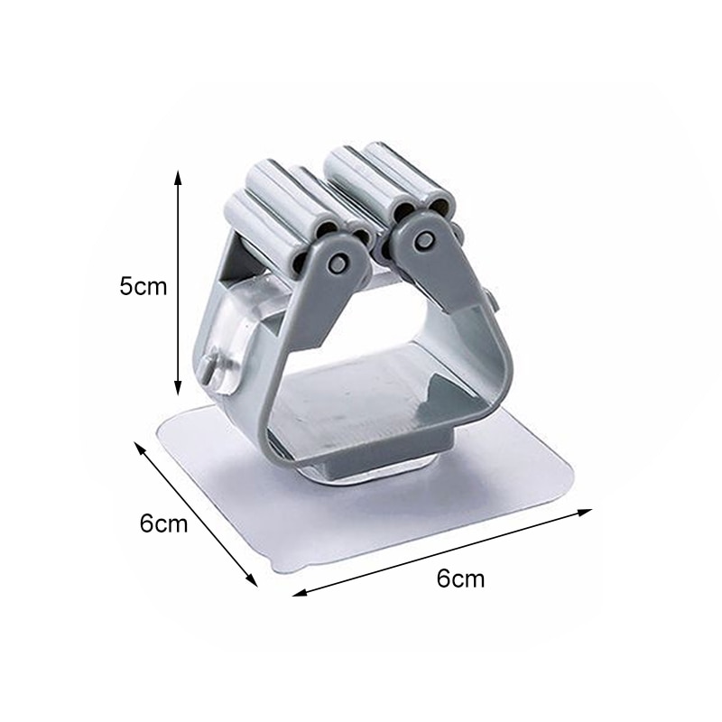 1Pcs Multi-Purpose Hooks Wall Mounted Mop Clip Organizer Holder Rack Brush Broom Hanger Strong Hook Kitchen Bathroom Accessories - imaget 10 1Pcs Multi-Purpose Hooks Wall Mounted Mop Clip Organizer Holder Rack Brush Broom Hanger Strong Hook Kitchen Bathroom Accessories - imaget 10