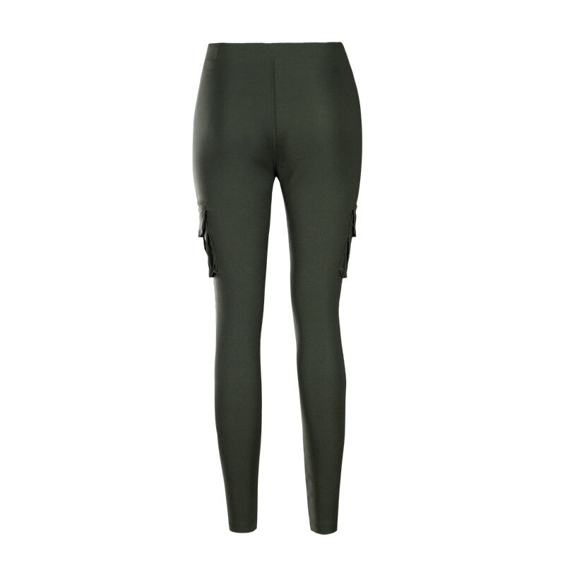 2018 Hàng Mới Về Thanh Lịch Thun Nữ Quần Oversize Dây Rút Dài Quần Skinny Nữ Công Sở Thời Trang ３XL ４XL - Ảnh 8