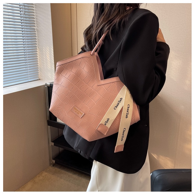 2023 European and American New Fashion Women's Small Design Shoulder Bag Elegant Large Capacity Tote Bag Dropshipping - imaget 23