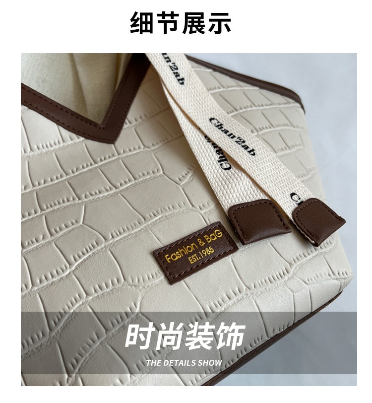 2023 European and American New Fashion Women's Small Design Shoulder Bag Elegant Large Capacity Tote Bag Dropshipping - imaget 3