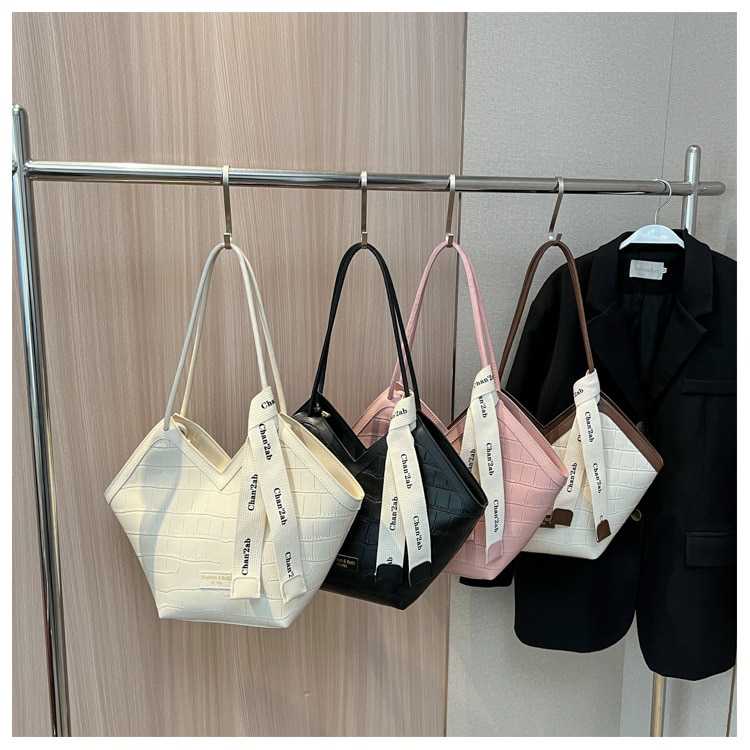 2023 European and American New Fashion Women's Small Design Shoulder Bag Elegant Large Capacity Tote Bag Dropshipping - imaget 9