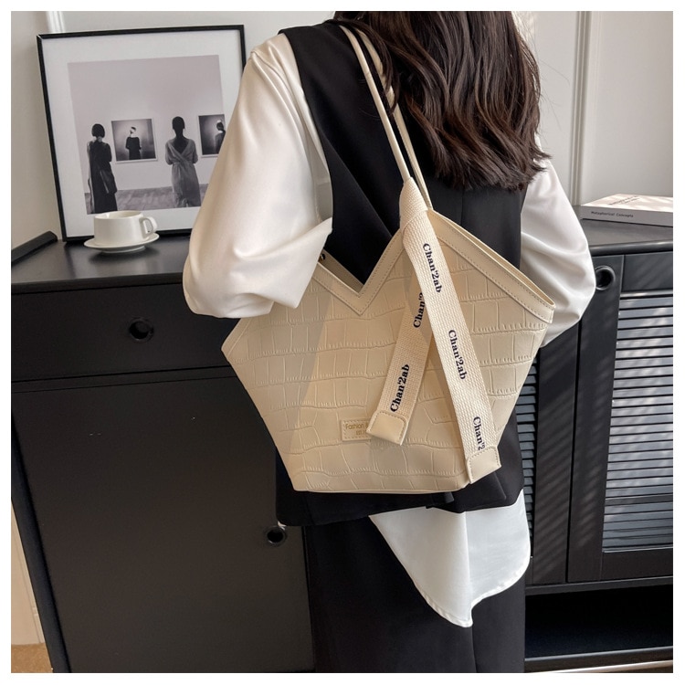 2023 European and American New Fashion Women's Small Design Shoulder Bag Elegant Large Capacity Tote Bag Dropshipping - imaget 16