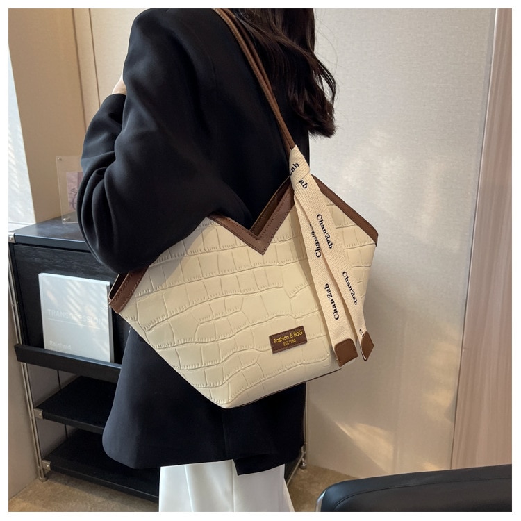 2023 European and American New Fashion Women's Small Design Shoulder Bag Elegant Large Capacity Tote Bag Dropshipping - imaget 21