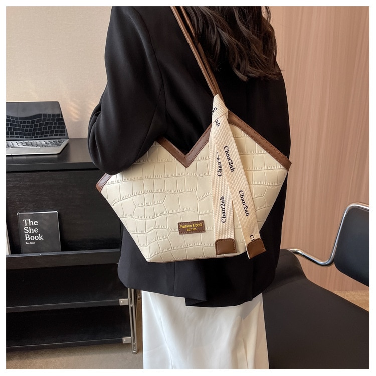 2023 European and American New Fashion Women's Small Design Shoulder Bag Elegant Large Capacity Tote Bag Dropshipping - imaget 18