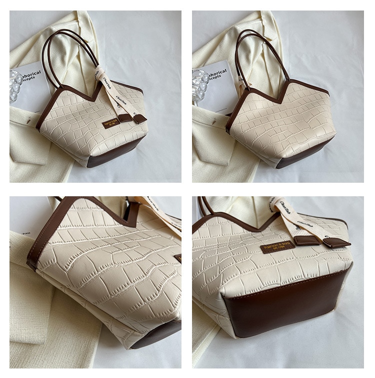 2023 European and American New Fashion Women's Small Design Shoulder Bag Elegant Large Capacity Tote Bag Dropshipping - imaget 8