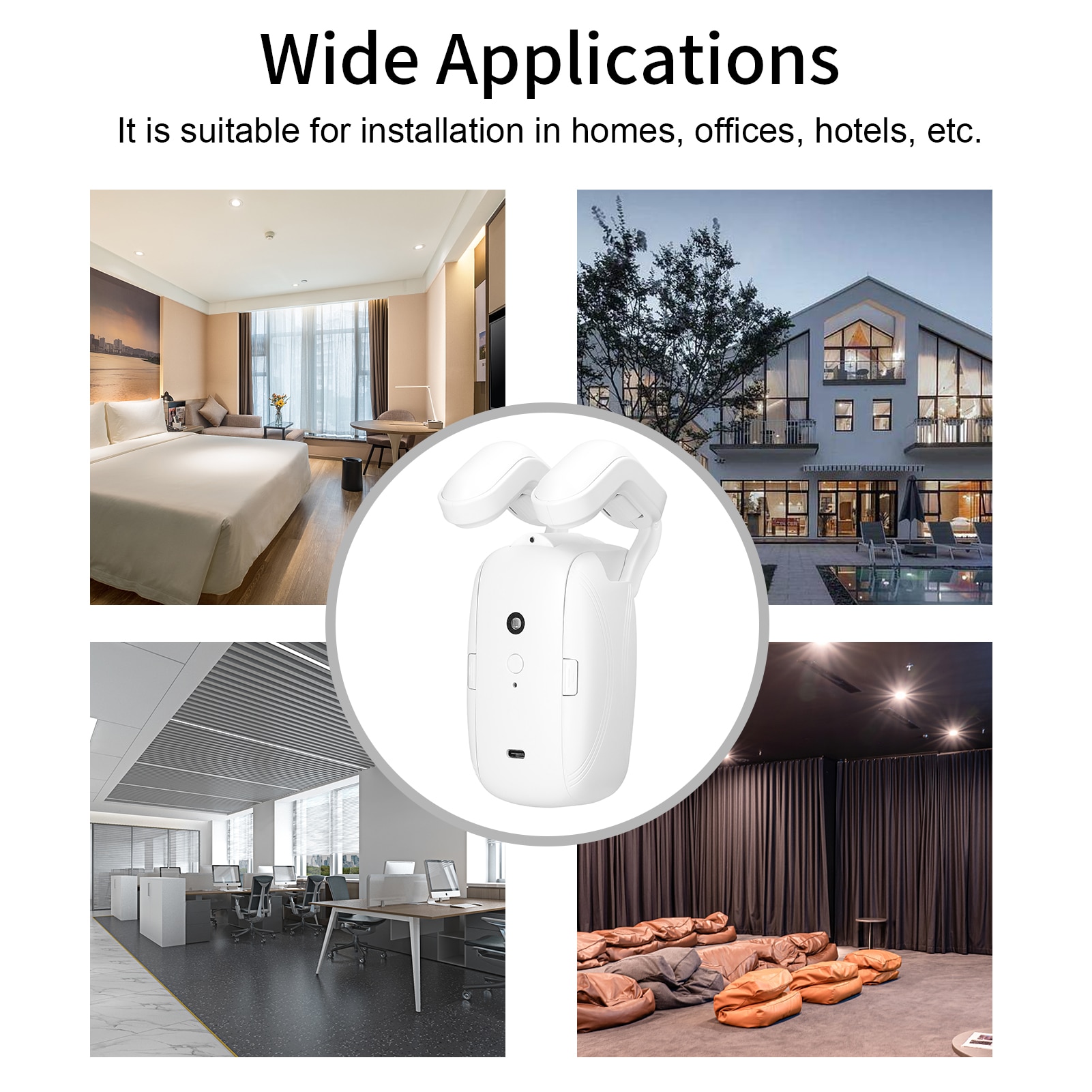 2PCS Tuya WiFi BT Intelligent Curtain Motor Electric Curtain Robot Automatic Opener Support APP Remote Control Timer Setup 2PCS Tuya WiFi BT Intelligent Curtain Motor Electric Curtain Robot Automatic Opener Support APP Remote Control Timer Setup