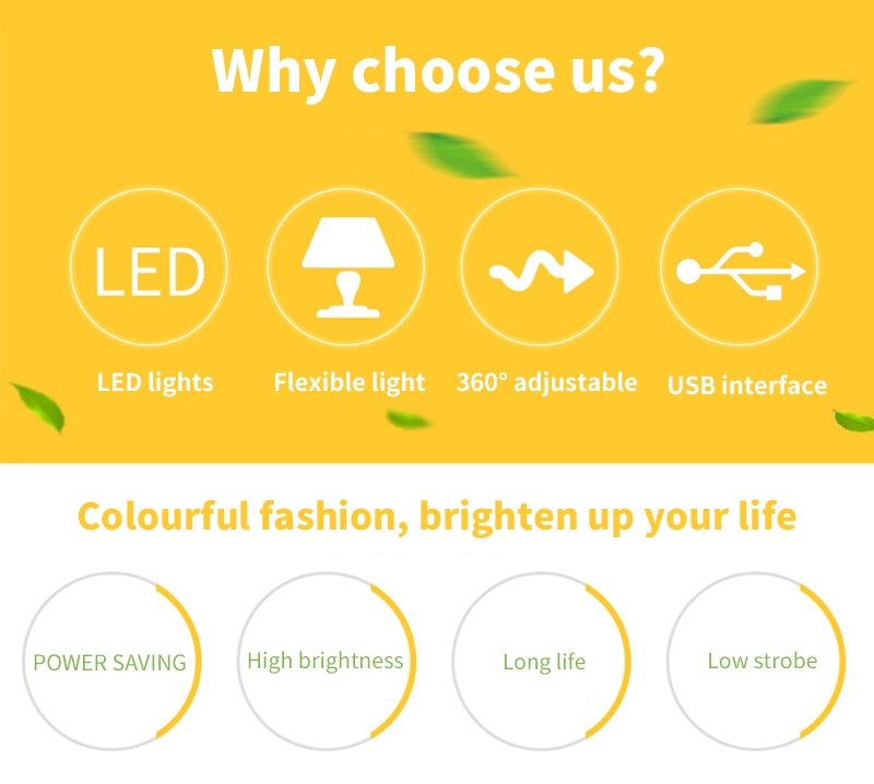 2PCS USB LED Light Portable Book Reading Light 5V 1.2W Small USB Lamp Foldable Eyesight Light For Power Bank PC Notebook Laptop - imaget 20 2PCS USB LED Light Portable Book Reading Light 5V 1.2W Small USB Lamp Foldable Eyesight Light For Power Bank PC Notebook Laptop - imaget 20