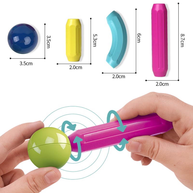 36-152 Pcs Big Size Magnetic Stick Building Blocks game magnets children Set Kids Magnets for children Magnetic Toy Bricks - imaget 13