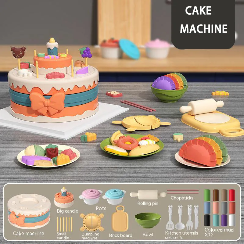 3D Plasticine Mold Modeling Clay Ice Cream Color Clay Noodle Maker Diy Plastic Play Dough Tools Sets Toys for Kids Birthday Gift 3D Plasticine Mold Modeling Clay Ice Cream Color Clay Noodle Maker Diy Plastic Play Dough Tools Sets Toys for Kids Birthday Gift