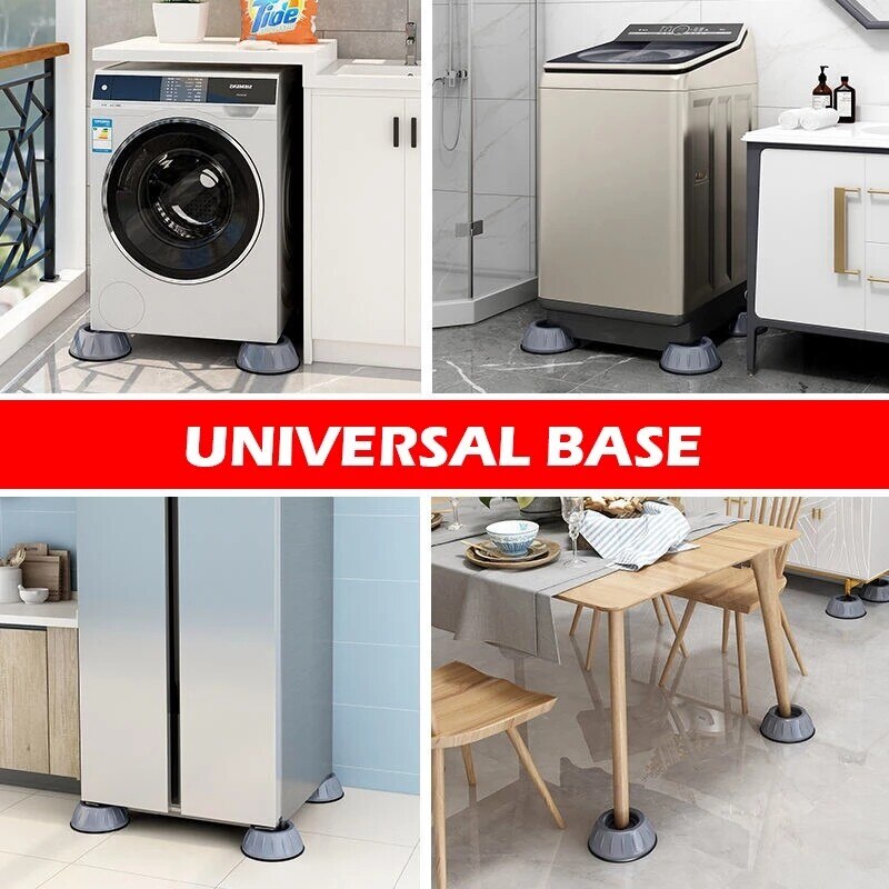 4Pcs Universal Anti Vibration Pads Washing Machine Rubber Feet Mat Anti-vibration Pad Noise-reducing Furniture Lifting Foot Base - imaget 24 4Pcs Universal Anti Vibration Pads Washing Machine Rubber Feet Mat Anti-vibration Pad Noise-reducing Furniture Lifting Foot Base - imaget 24
