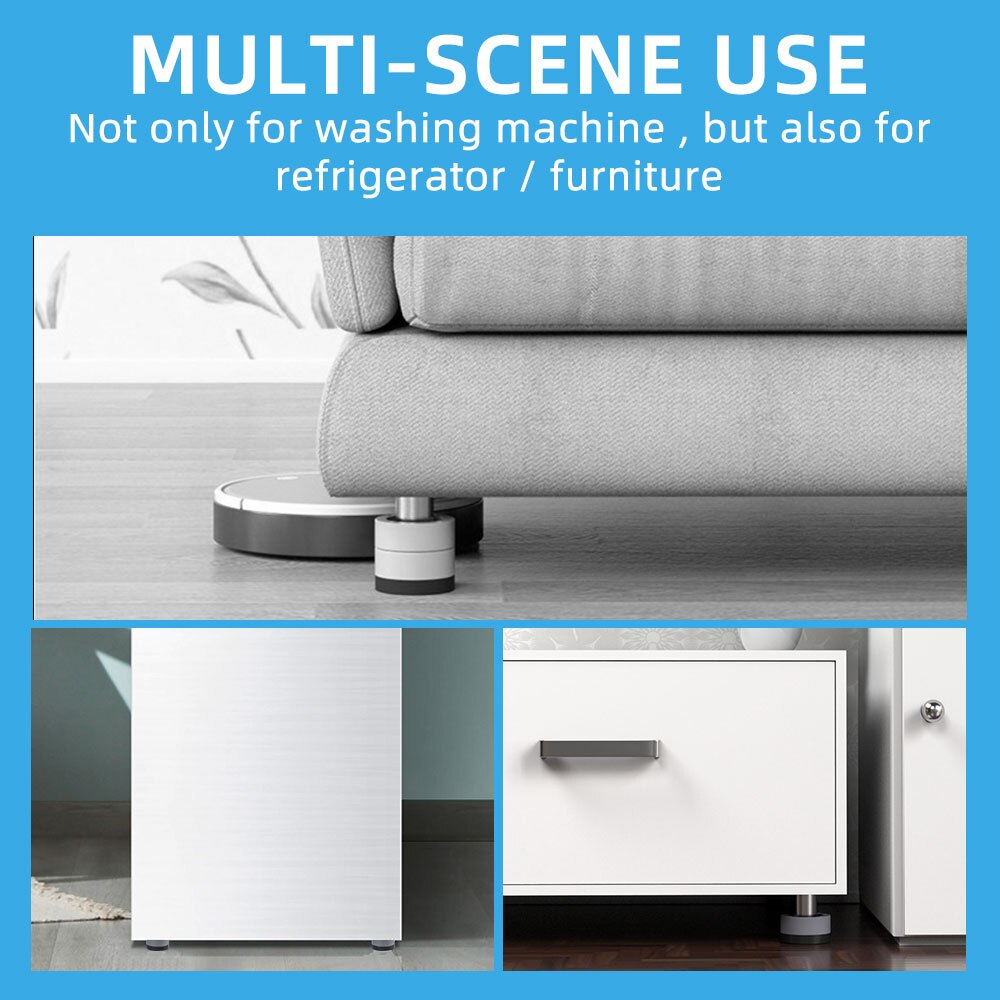 4Pcs 유니버설 방진 패드 세탁기 고무 피트 매트 방진 패드 소음 감소 가구 리프팅 발 자료 - imaget 14 4Pcs 유니버설 방진 패드 세탁기 고무 피트 매트 방진 패드 소음 감소 가구 리프팅 발 자료 - imaget 14