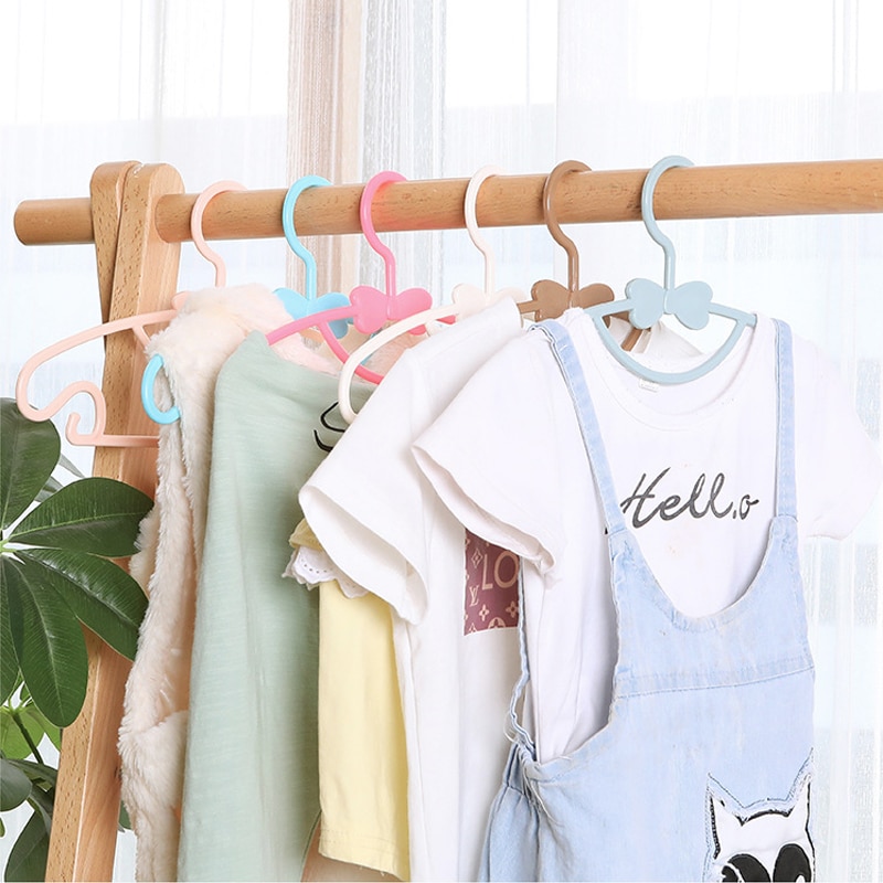 5pcs Children Coats Storage Hanger Closet Organizer Baby Hangers Portable Display Hangers Windproof Kids Clothes Hanger Racks - imaget 2