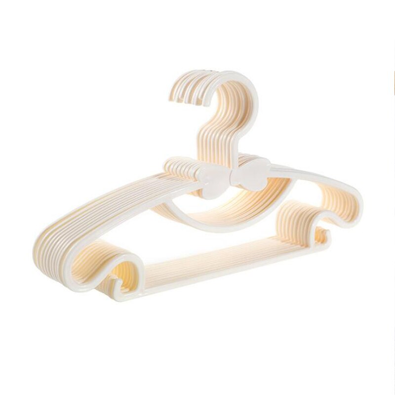 5pcs 어린이 코트 스토리지 옷걸이 옷장 주최자 아기 옷걸이 휴대용 디스플레이 옷걸이 Windproof 아이 옷걸이 랙