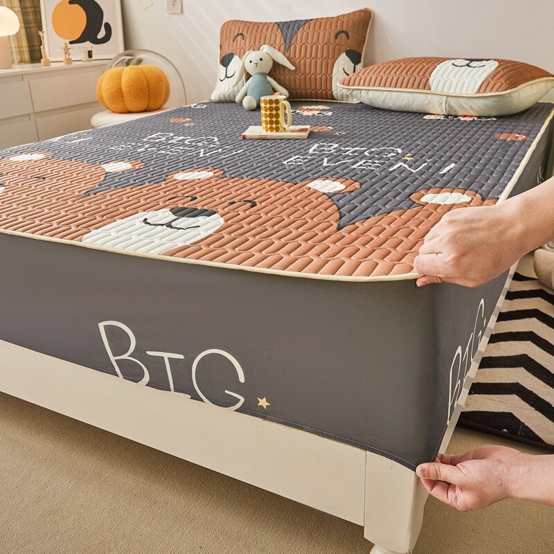 Băng Thoáng Mát Giường Thảm Trang Bị Tấm Thoải Mái Cao Su Giấc Ngủ Mùa Hè Nệm Nước Quai Trải Giường Bao Nữ Hoàng Kích Thước Ga Giường Cho Phòng Ngủ - Ảnh 6 Băng Thoáng Mát Giường Thảm Trang Bị Tấm Thoải Mái Cao Su Giấc Ngủ Mùa Hè Nệm Nước Quai Trải Giường Bao Nữ Hoàng Kích Thước Ga Giường Cho Phòng Ngủ - Ảnh 6