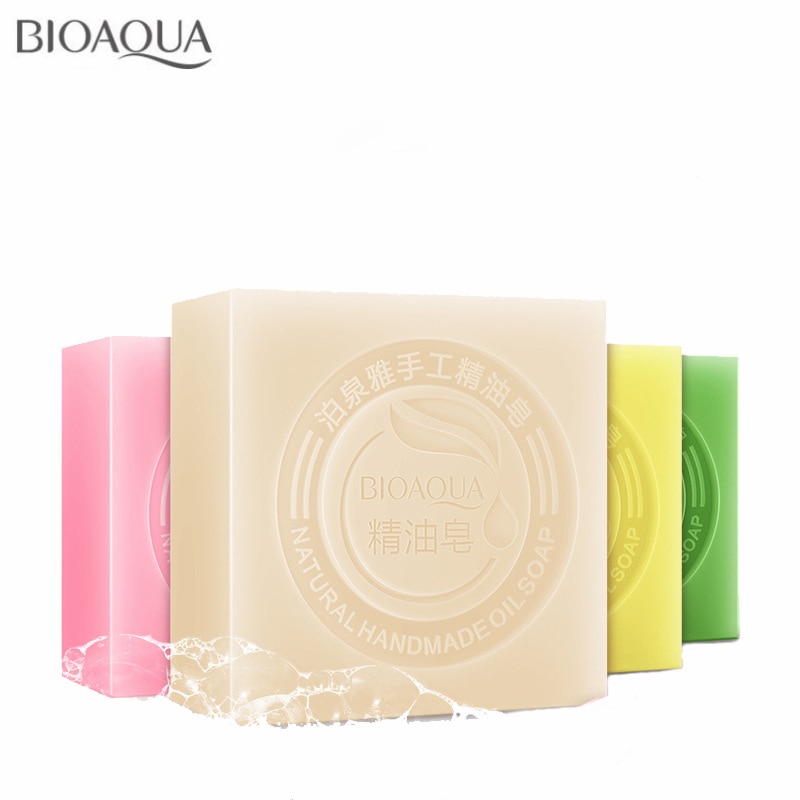 BIOAQUA Natural Plant Essential Oil Handmade Soap Whitening Moisturizing Remove Acne Clean Bath Soap Bamboo Charcoal Soap 100g BIOAQUA Natural Plant Essential Oil Handmade Soap Whitening Moisturizing Remove Acne Clean Bath Soap Bamboo Charcoal Soap 100g