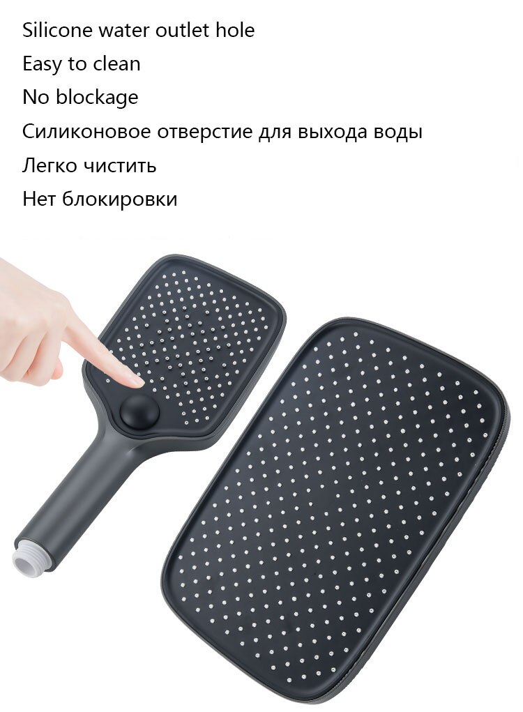 Cao Cấp Sang Trọng Nhiệt Độ Bộ Sen Tắm 4 Cách Treo Tường Vòi Rửa Chén Bằng Đồng Mưa Hệ Thống Bộ Bồn Tắm Hỗn Hợp vòi Nước - Ảnh 6