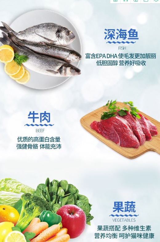 Thức ăn cho mèo Thức ăn cho thú cưng 1,5kg Thức ăn cho mèo Thức ăn cho mèo thành mèo con American Short Short Blue Cat General - Ảnh 2