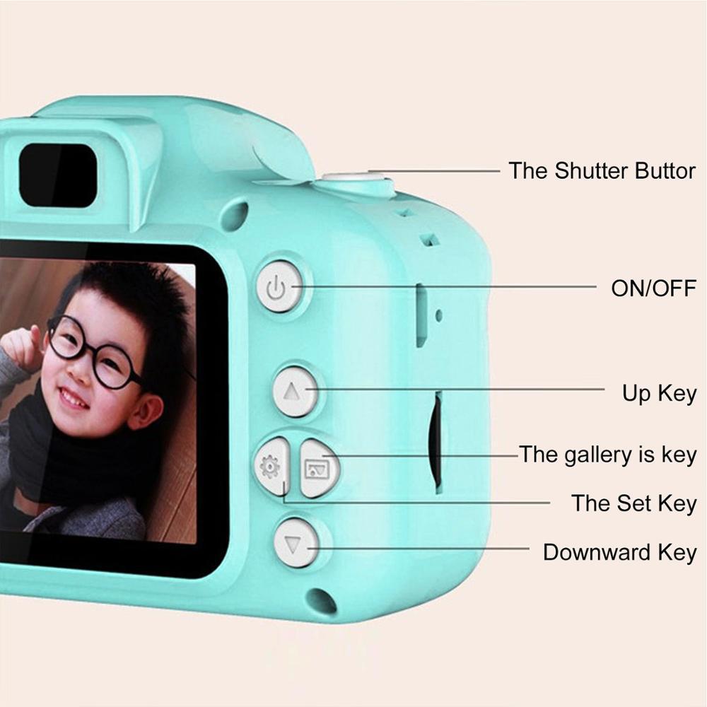 Childrens Camera Mini Video Smart Shooting Childrens Digital Camera Sports Toy Gift Smart Shooting Toy and Memory Card 8GB/32GB - imaget 9