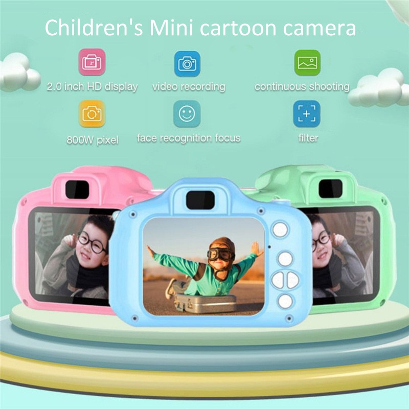 Childrens Camera Mini Video Smart Shooting Childrens Digital Camera Sports Toy Gift Smart Shooting Toy and Memory Card 8GB/32GB - imaget 6