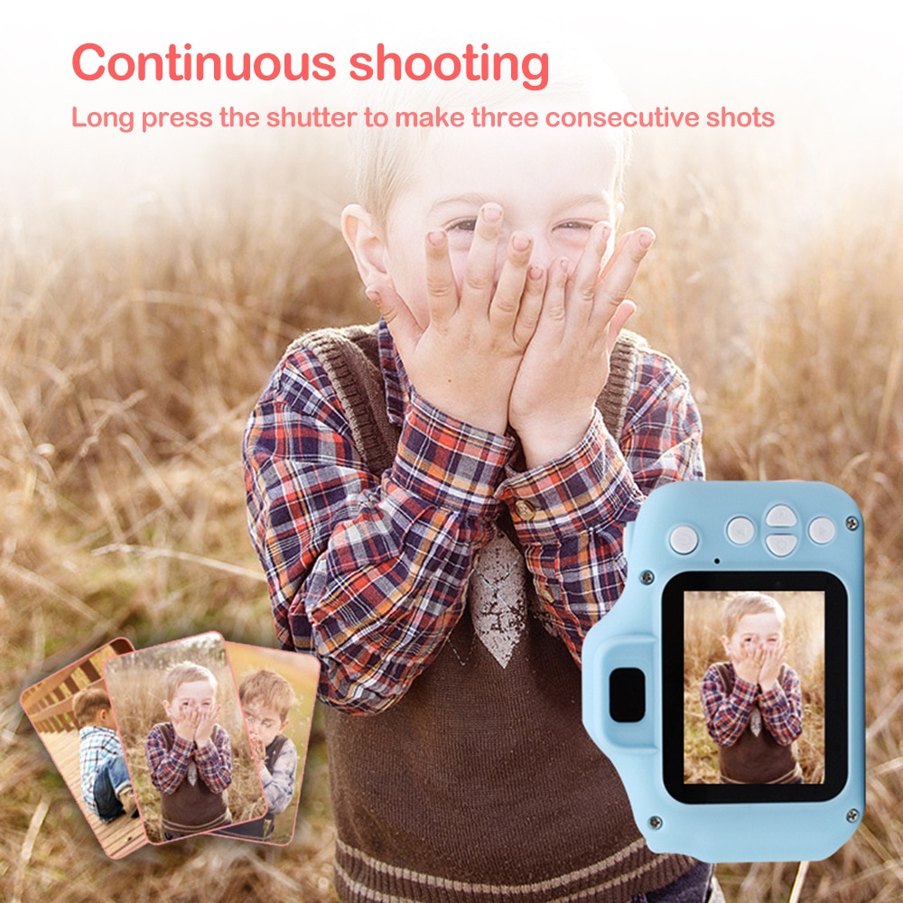 Childrens Camera Mini Video Smart Shooting Childrens Digital Camera Sports Toy Gift Smart Shooting Toy and Memory Card 8GB/32GB - imaget 1