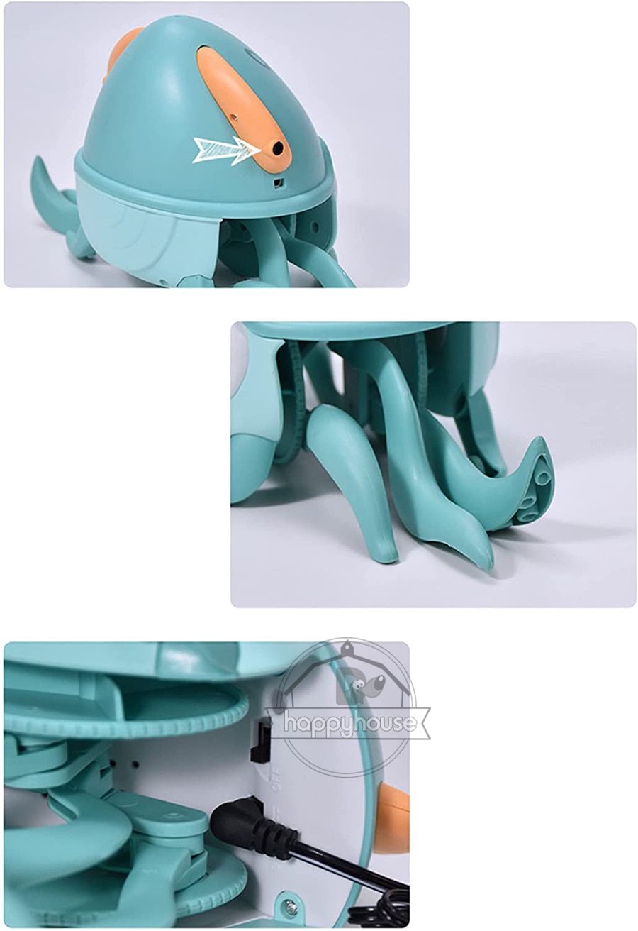 Crawling Crab Baby Toys with Music LED Light Up Musical Toys for Toddler Automatically Avoid Obstacles Interactive Toys for Kids - imaget 13 Crawling Crab Baby Toys with Music LED Light Up Musical Toys for Toddler Automatically Avoid Obstacles Interactive Toys for Kids - imaget 13