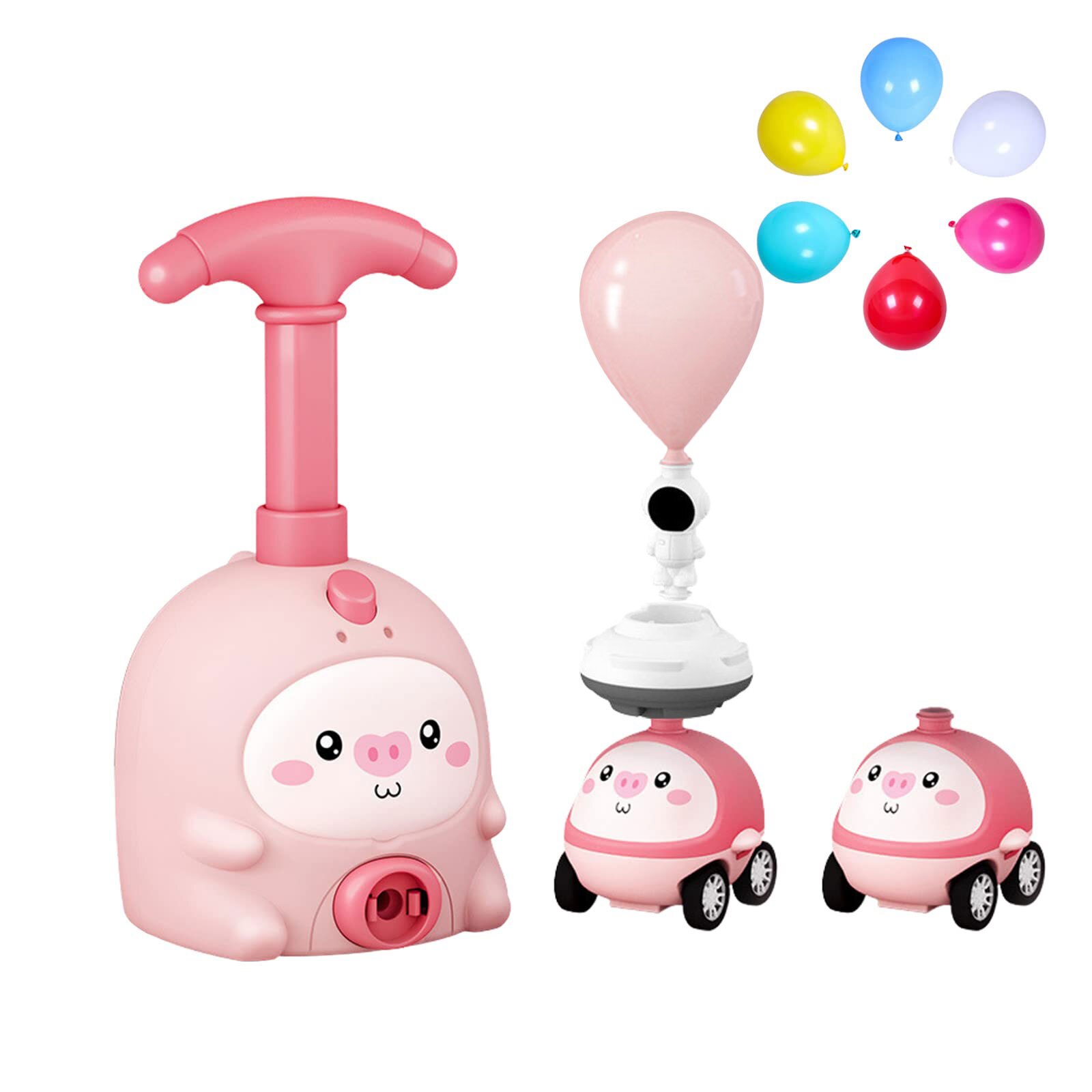Creative Balloon Inflation Launcher Parent-child Interaction Funny Aerodynamic Ball Auto Toys Early Educational for Boys Girls - imaget 15 Creative Balloon Inflation Launcher Parent-child Interaction Funny Aerodynamic Ball Auto Toys Early Educational for Boys Girls - imaget 15
