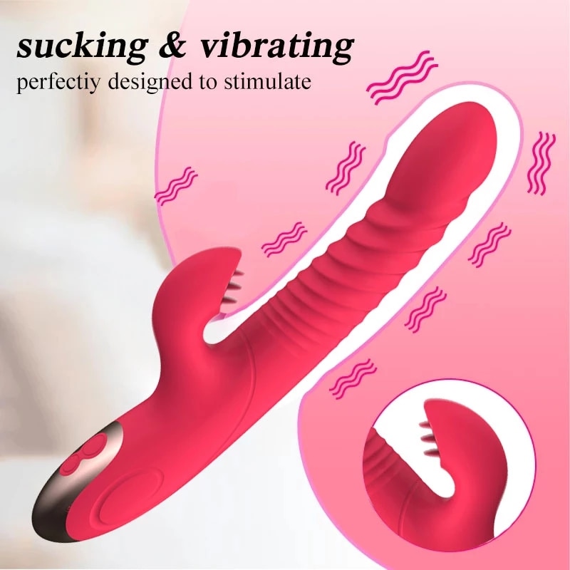 G Spot Vibrator Sex Toy for Women Dildo Vagina Clitoris Massager 7*7 Speeds Vibrating Dildo with Sucking Adult Sex Toys - Ảnh 4 G Spot Vibrator Sex Toy for Women Dildo Vagina Clitoris Massager 7*7 Speeds Vibrating Dildo with Sucking Adult Sex Toys - Ảnh 4