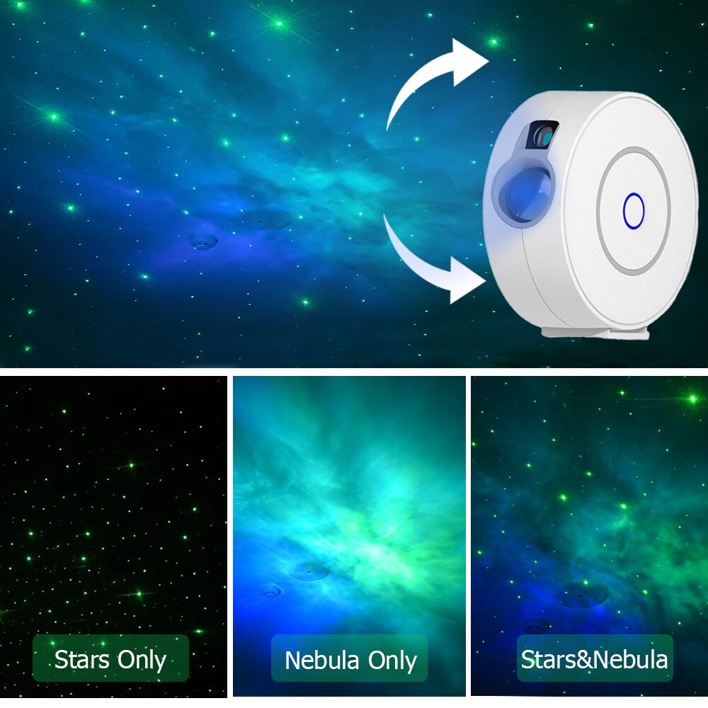Galaxy Projector Stars Projector Starry Sky Disco Light Smart App Controlled Laser Lamp Bedroom Decor Gift Space Nightlight Galaxy Projector Stars Projector Starry Sky Disco Light Smart App Controlled Laser Lamp Bedroom Decor Gift Space Nightlight