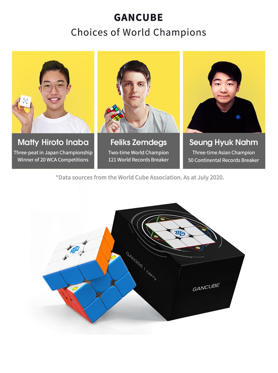 GAN 356 I Carry 3x3 Magnetic Magic Cube 3x3 GAN Icarry Magnets Smart Speed Puzzle Brain Teasers Educational Toys Gan 356 Icarry - imaget 16 GAN 356 I Carry 3x3 Magnetic Magic Cube 3x3 GAN Icarry Magnets Smart Speed Puzzle Brain Teasers Educational Toys Gan 356 Icarry - imaget 16