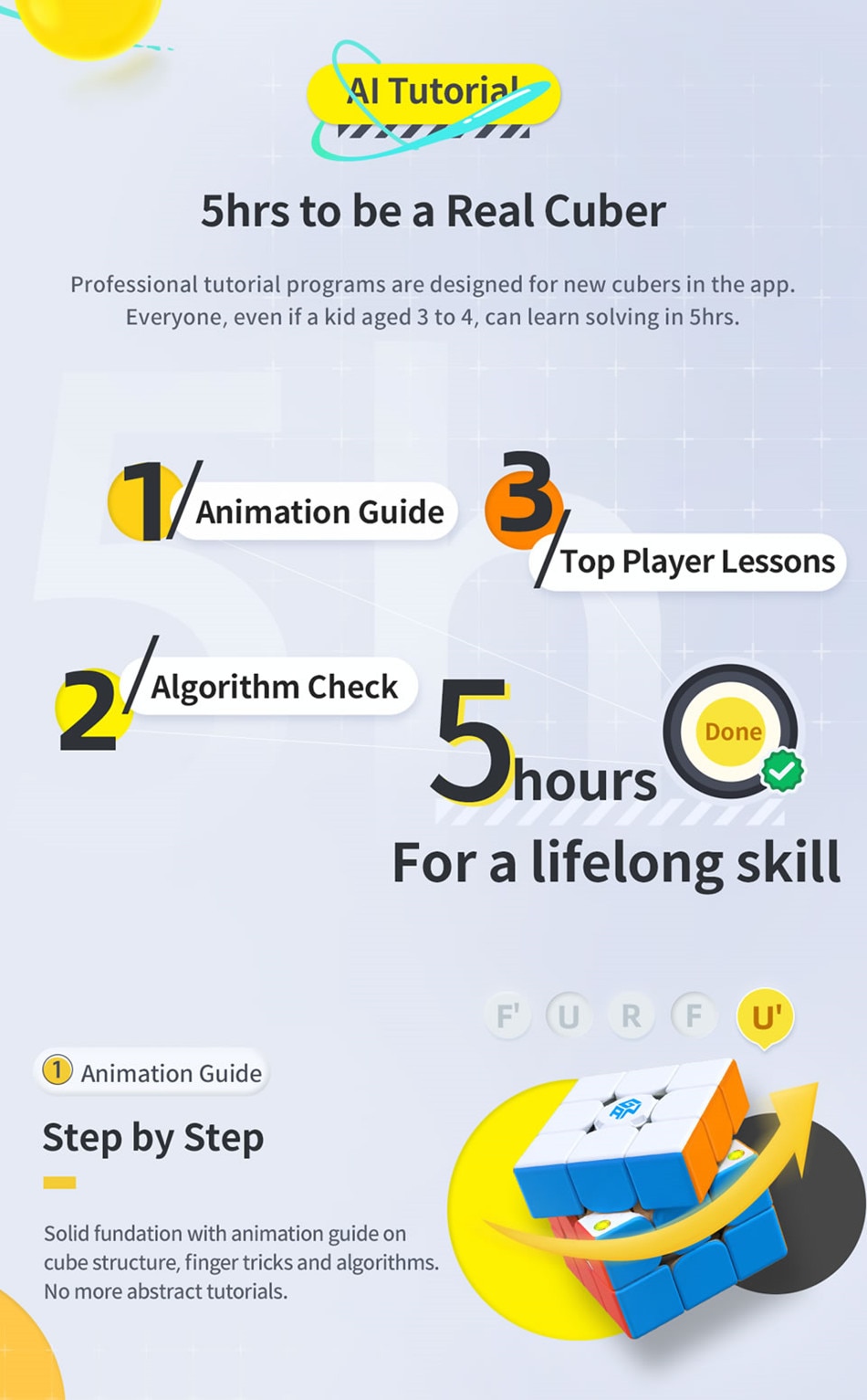 GAN 356 I Carry 3x3 Magnetic Magic Cube 3x3 GAN Icarry Magnets Smart Speed Puzzle Brain Teasers Educational Toys Gan 356 Icarry - imaget 5 GAN 356 I Carry 3x3 Magnetic Magic Cube 3x3 GAN Icarry Magnets Smart Speed Puzzle Brain Teasers Educational Toys Gan 356 Icarry - imaget 5