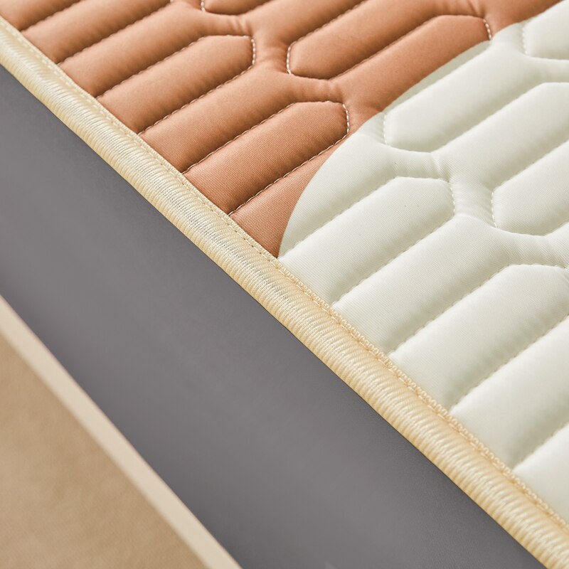 Ice Cool Bed Mat Fitted Sheet Comfortable Latex Summer Sleep Mattress Topper Bedspreads Cover Queen Size Bed Linen for Bedroom - imaget 8 Ice Cool Bed Mat Fitted Sheet Comfortable Latex Summer Sleep Mattress Topper Bedspreads Cover Queen Size Bed Linen for Bedroom - imaget 8