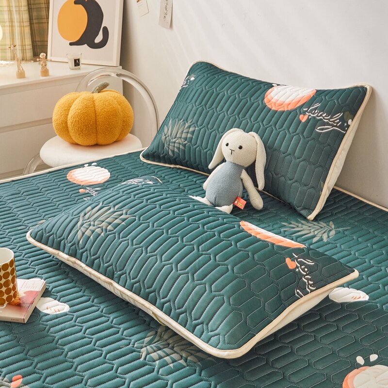 Ice Cool Bed Mat Fitted Sheet Comfortable Latex Summer Sleep Mattress Topper Bedspreads Cover Queen Size Bed Linen for Bedroom - imaget 31 Ice Cool Bed Mat Fitted Sheet Comfortable Latex Summer Sleep Mattress Topper Bedspreads Cover Queen Size Bed Linen for Bedroom - imaget 31