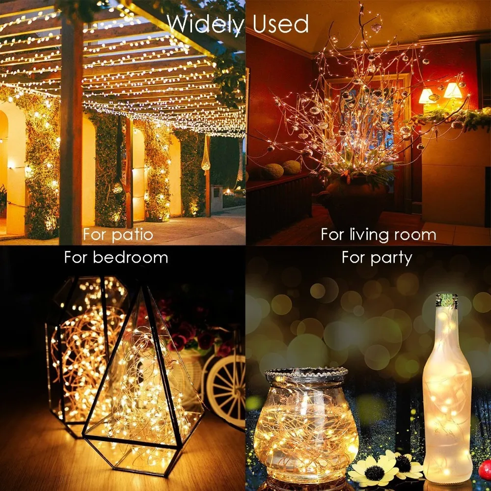 IR Dimmable 11m/21m/31m/51m  LED Outdoor Solar String Lights Solar Lamp for Fairy Holiday Christmas Party Garland Lighting Luz IR Dimmable 11m/21m/31m/51m  LED Outdoor Solar String Lights Solar Lamp for Fairy Holiday Christmas Party Garland Lighting Luz