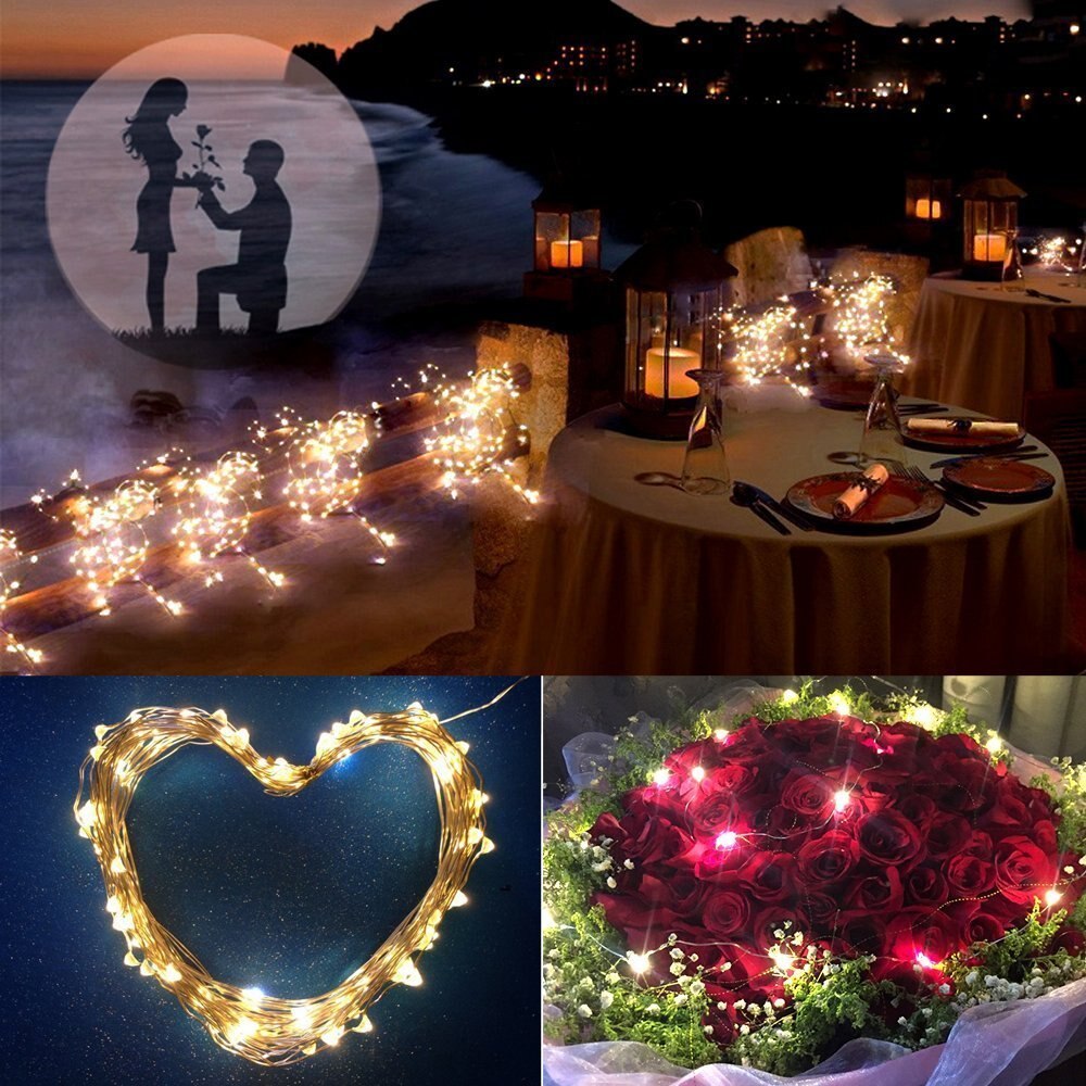 IR Dimmable 11m/21m/31m/51m  LED Outdoor Solar String Lights Solar Lamp for Fairy Holiday Christmas Party Garland Lighting Luz - Images 8 IR Dimmable 11m/21m/31m/51m  LED Outdoor Solar String Lights Solar Lamp for Fairy Holiday Christmas Party Garland Lighting Luz - Images 8