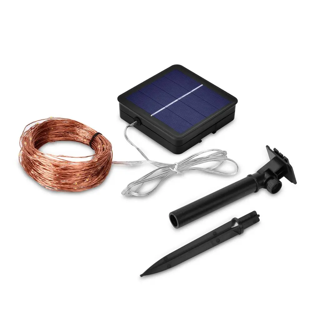 IR Dimmable 11m/21m/31m/51m  LED Outdoor Solar String Lights Solar Lamp for Fairy Holiday Christmas Party Garland Lighting Luz IR Dimmable 11m/21m/31m/51m  LED Outdoor Solar String Lights Solar Lamp for Fairy Holiday Christmas Party Garland Lighting Luz