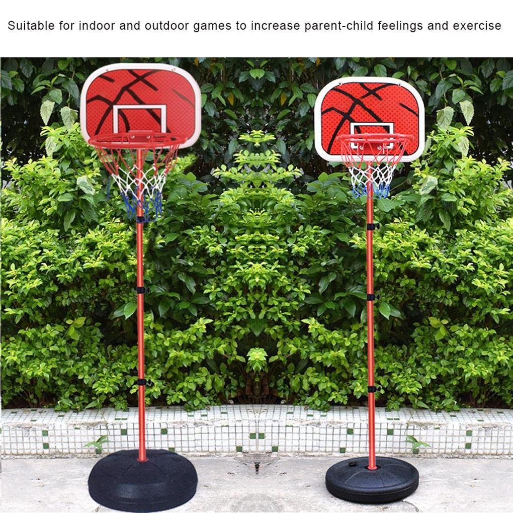 Kid Basketball Hoop Waterproof Adjustable Basketball Toy Durable Goal Toys Colored Plastic Sport Plaything Outdoor Kid Basketball Hoop Waterproof Adjustable Basketball Toy Durable Goal Toys Colored Plastic Sport Plaything Outdoor