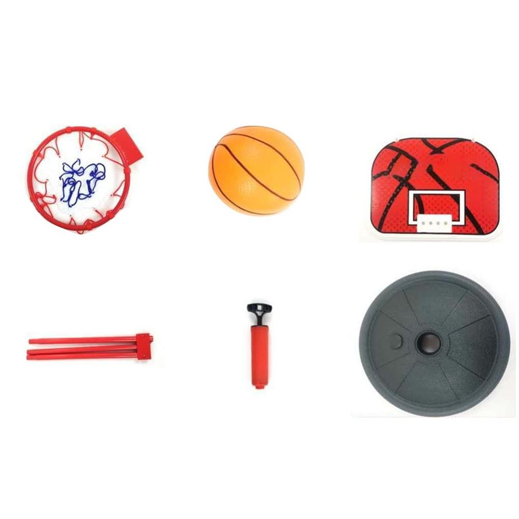 Kid Basketball Hoop Waterproof Adjustable Basketball Toy Durable Goal Toys Colored Plastic Sport Plaything Outdoor Kid Basketball Hoop Waterproof Adjustable Basketball Toy Durable Goal Toys Colored Plastic Sport Plaything Outdoor