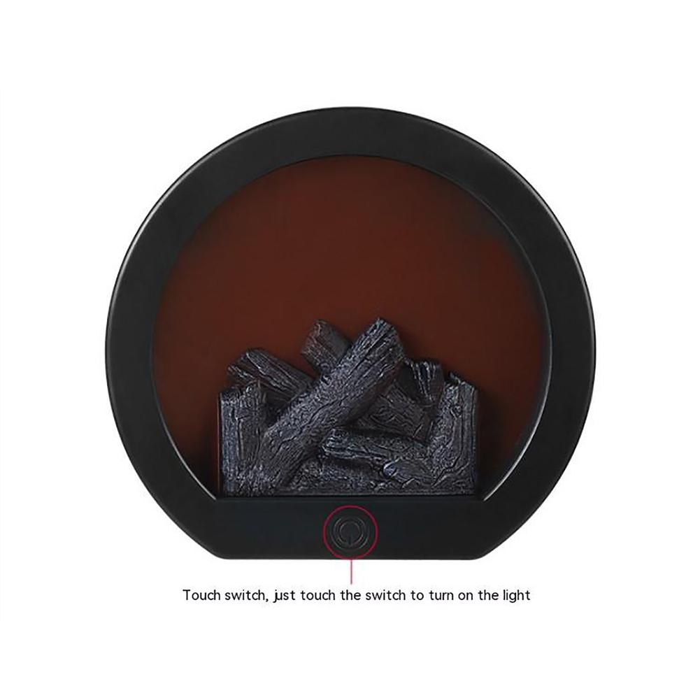 Lãng Mạn Đèn Led Mô Phỏng Ngọn Lửa Thiết Kế Lò Sưởi Đồ Trang Trí Cho Khu Vườn Nhà Biệt Thự Công Viên Trang Trí Trang Trí Phòng Đèn Ngủ Quà Tặng - Ảnh 11