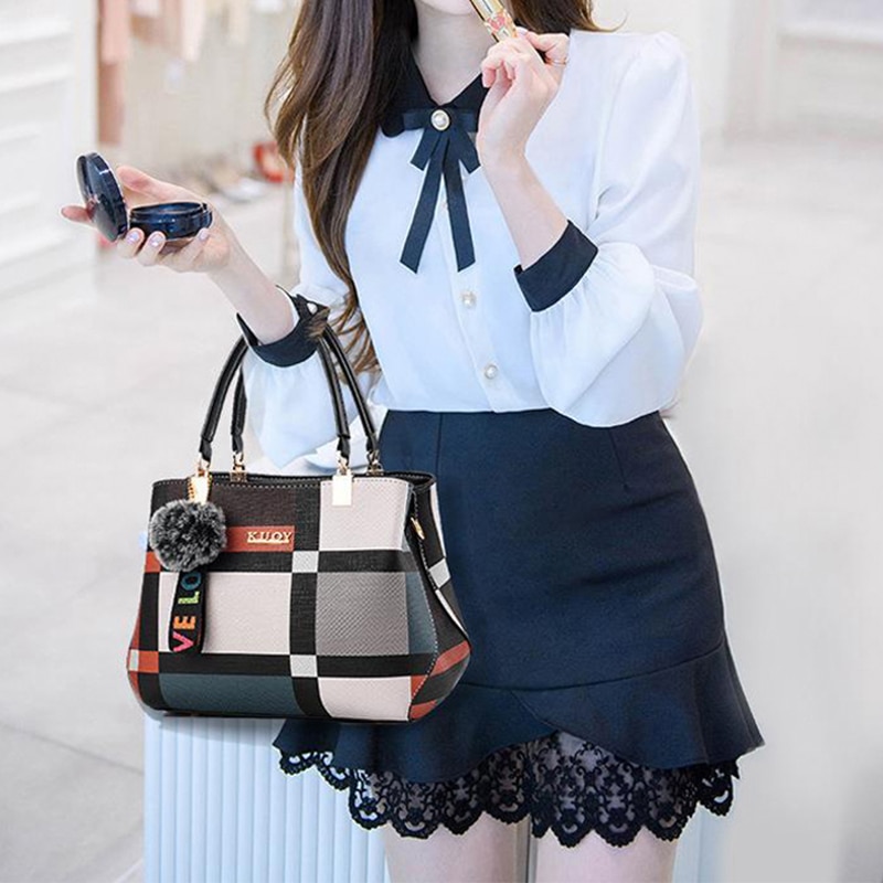 Luxury Vintage Shoulder Bags For Women Multi-Pocket Pu Leather Crossbody Bag Messenger Handbag Totes Purse bolsa feminina Luxury Vintage Shoulder Bags For Women Multi-Pocket Pu Leather Crossbody Bag Messenger Handbag Totes Purse bolsa feminina