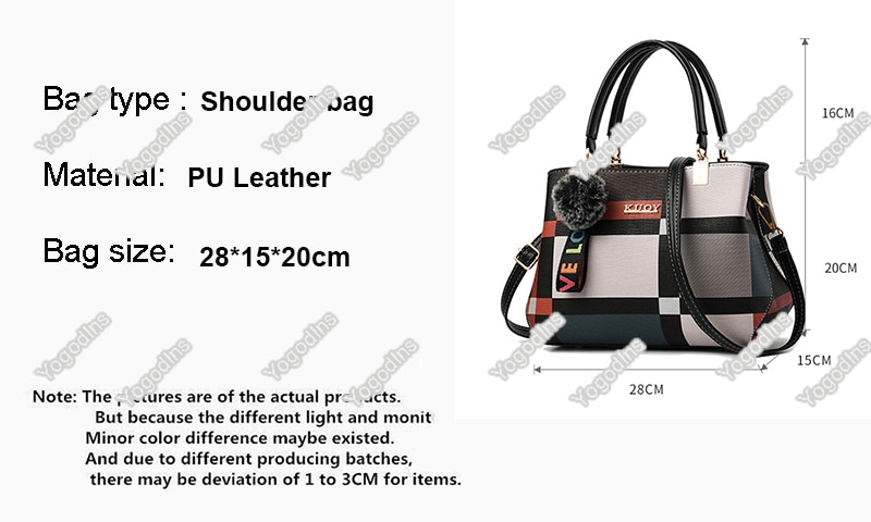 Vintage Sang Trọng Đeo Vai Cho Nữ Nhiều Túi Da Pu Túi Đeo Chéo Messenger Túi Xách Tất Cao Cổ Ví Bolsa Feminina - Ảnh 2