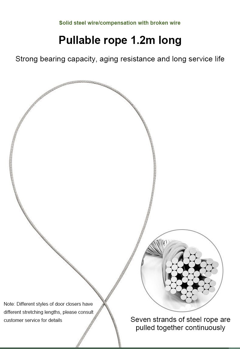 Multifunctional Automatic Door Closer Punch-Free Automatic Sensor Door Closer For Office Kitchen Bathroom Bedroom Doors - imaget 8 Multifunctional Automatic Door Closer Punch-Free Automatic Sensor Door Closer For Office Kitchen Bathroom Bedroom Doors - imaget 8