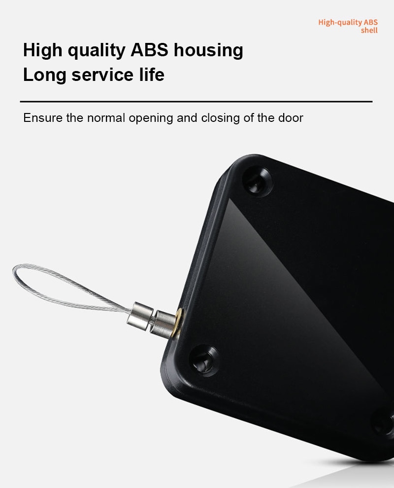 Multifunctional Automatic Door Closer Punch-Free Automatic Sensor Door Closer For Office Kitchen Bathroom Bedroom Doors - imaget 5 Multifunctional Automatic Door Closer Punch-Free Automatic Sensor Door Closer For Office Kitchen Bathroom Bedroom Doors - imaget 5