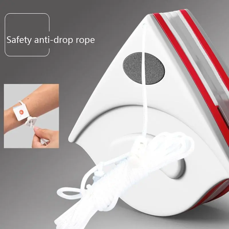 Nam châm lau kính cửa sổ từ tính hai mặt Bàn chải nhà Wizard Wiper Công cụ làm sạch bề mặt