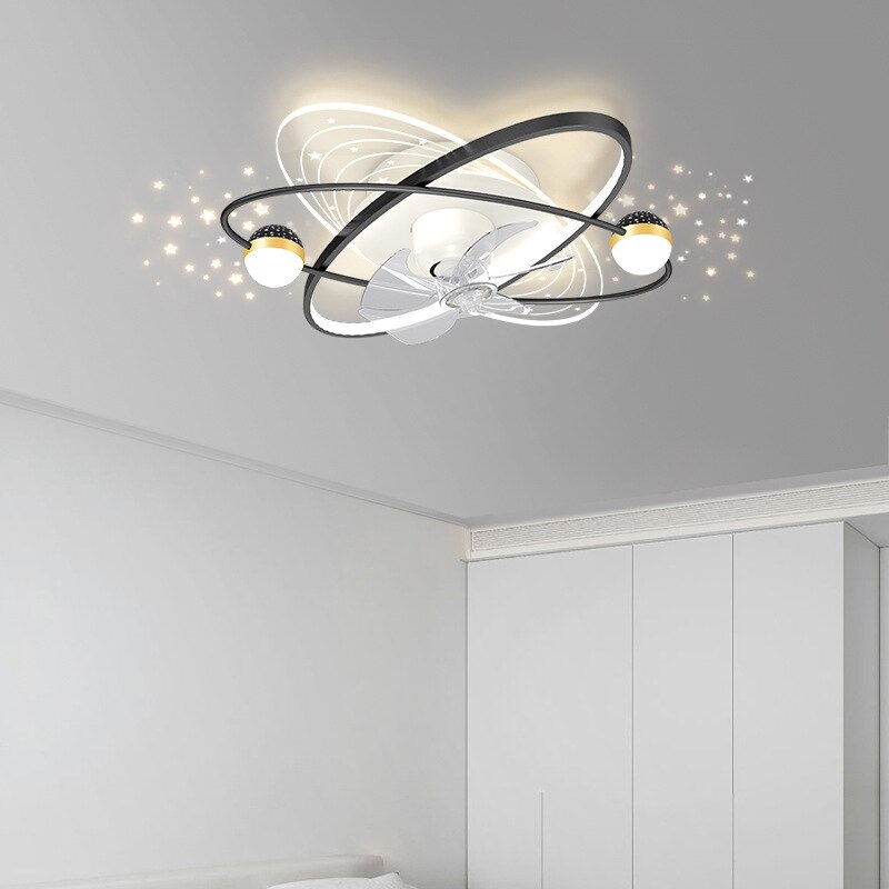 Nordic Modern Luxury Ceiling Fan Lamp High Transmittance Acrylic Ceiling Lamp Living Room Bedroom Dining Room Ceiling Fan Lights - imaget 12 Nordic Modern Luxury Ceiling Fan Lamp High Transmittance Acrylic Ceiling Lamp Living Room Bedroom Dining Room Ceiling Fan Lights - imaget 12