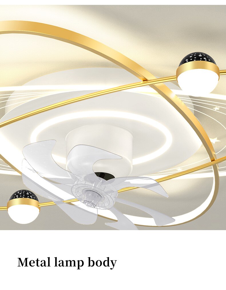 Nordic Modern Luxury Ceiling Fan Lamp High Transmittance Acrylic Ceiling Lamp Living Room Bedroom Dining Room Ceiling Fan Lights - imaget 10 Nordic Modern Luxury Ceiling Fan Lamp High Transmittance Acrylic Ceiling Lamp Living Room Bedroom Dining Room Ceiling Fan Lights - imaget 10