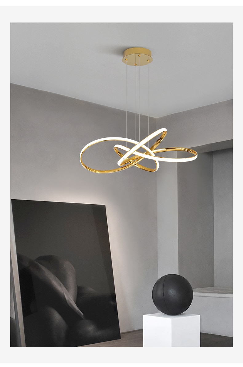 Nordic Minimalist Pendant lights Living Room Geometric Line Lamp Simple Modern Luxury Bedroom Dining Room Chandelier Illuminator - imaget 17 Nordic Minimalist Pendant lights Living Room Geometric Line Lamp Simple Modern Luxury Bedroom Dining Room Chandelier Illuminator - imaget 17